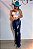 Calça Jeans Stoned com Strass e Franjas Ref. TR130 - Imagem 1