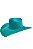 Chapéu Azul Claro com Brilhos Azuis Texas Ranch Ref. TR15 - Imagem 4