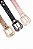 Cinto Moda Country Glitter Pink c/ Pedras Quadradas Ref. TR65 - Imagem 2