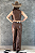 Conjunto de Couro Sintético Marrom Escuro Texas Ranch Ref. TR10 - Imagem 2
