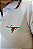 Camisa Polo Feminina Branca Bordado Vermelho Ref. TR023 - Imagem 3