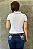 Camisa Polo Feminina Branca Bordado Vermelho Ref. TR023 - Imagem 6