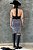 Saia Preta Midi Country All Shine Texas Ranch Jeans Ref. TR05 - Imagem 4