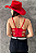 Cropped Cirrê Vermelho Bojo e Alcinha Texas Ranch Ref. TR64 - Imagem 3