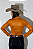 Body Camisa Cirrê Ouro Bordado Branco Texas Ranch Jeans Ref. TR150 - Imagem 2