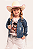 Jaqueta Jeans Infantil Strass & Franjas Paetê Texas Ranch Ref. TR01 - Imagem 2