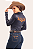 Body Camisa Cirrê Azul Marinho Bordado Longhorn Ref. TR161 - Imagem 3