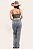 Calça Jeans Stoned Wide Leg Strass Texas Ranch Jeans Ref. TR158 - Imagem 5