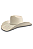 Chapéu Branco Detalhado Strass Rosa Texas Ranch Jeans Ref. TR21 - Imagem 4
