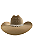 Chapéu Marrom Claro Detalhado C/ Strass Prata Texas Ranch Jeans Ref. TR24 - Imagem 4