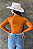 Body Camisa Amarelo C/ Pedras Azuis Texas Ranch Ref. TR174 - Imagem 2
