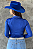 Body Camisa Azul Royal C/ Pedras Azuis Texas Ranch Ref. TR182 - Imagem 2