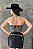 Cropped Jeans Preto Detalhado Texas Ranch Jeans Ref. TR83 - Imagem 2