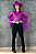 Body Camisa Cirrê Fúcsia Diamond Franjas Texas Ranch Ref. TR205 - Imagem 3