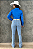 Camisa Cropped Blue Rubi Strass Moda Country Texas Ranch Ref. TR49 - Imagem 4