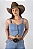 Colete Jeans Claro Silver Shine Texas Ranch Jeans Ref. TR02 - Imagem 1