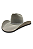 Chapéu Cinza Rainha Texas Ranch Ref. TR28 - Imagem 1