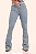 Calça Jeans Delavê Miss Diamond Franjas Strass Ref. TR197 - Imagem 1