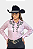 Camisa Rosa Bordada Miss Diamond Texas Ranch Jeans Ref. TR53 - Imagem 1