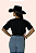 Cropped Preto Longhorn Texas Ranch Jeans Ref. TR92 - Imagem 3