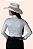 Body Camisa Cirrê Branco Silver Rose Texas Ranch Ref. TR216 - Imagem 2