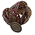 Cinto Boho Vintage Chic Marrom Escuro Texas Ranch Ref. TR126 - Imagem 3
