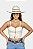 Cropped Couro Branco Western Texas Ranch Jeans Ref. TR98 - Imagem 1