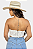Corselet Renda Branco Moda Country Texas Ranch Ref. TR13 - Imagem 2