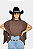 Blusa Marrom Boho Western Texas Ranch Ref. TR18 - Imagem 1