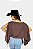Blusa Marrom Boho Western Texas Ranch Ref. TR18 - Imagem 2