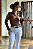 Body Camisa Cirrê Marrom Básico Texas Ranch Ref. TR218 - Imagem 3