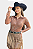 Body Camisa Cirrê Marrom Diamond Texas Ranch Jeans Ref. TR221 - Imagem 2
