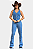 Conjunto Jeans Claro Calça & Colete Western Slim Ref. TR21 - Imagem 3