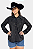 Camisa Preta Feminina Silver Shine Texas Ranch Ref. TR61 - Imagem 1