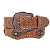 Cinto de Couro Western Star Marrom Claro Texas Ranch Ref. TR134 - Imagem 1