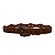 Cinto de Couro Western Star Marrom Claro Texas Ranch Ref. TR134 - Imagem 2