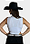 Body Suplex Regata White Silver Shine Texas Ranch Ref. TR239 - Imagem 2