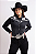 Camisa Preta Bordada Let's Go Rodeo Texas Ranch Ref. TR67 - Imagem 1