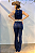 Cropped Jeans Azul Intense Texas Ranch Ref. TR110 - Imagem 4