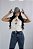 Colete Jeans Branco Silver Strass Country Sessions Ref. TR08 - Imagem 1