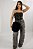 Corselet Preto Couro Amarração Country Sessions Ref. TR22 - Imagem 3