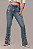 Calça Jeans Stoned Bordada Aztec Miss Texas Ref. TR273 - Imagem 1