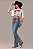 Calça Jeans Stoned Bordada Aztec Miss Texas Ref. TR273 - Imagem 5