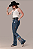 Calça Jeans Stoned Bordada Indian Western Ref. TR275 - Imagem 4