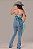 Calça Jeans Delavê Blue Franjas Strass Country Sessions Ref. TR277 - Imagem 5