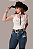 Blusinha Branca Regata Rendada Bordada Head Ox Ref. TR38 - Imagem 1