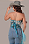 Corselet Azul Country Sessions Estampado REF. TR23 - Imagem 3