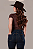 Camiseta Feminina Marrom Spur Strass Ref. TR41 - Imagem 2