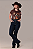 Camiseta Feminina Marrom Spur Strass Ref. TR41 - Imagem 3