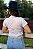 Camiseta Feminina Branca Bordada Let's Go Rodeo Ref. TR43 - Imagem 2
